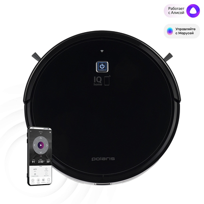 Робот-пылесос | Polaris PVCR Wave 15 WI-FI IQ Home Aqua