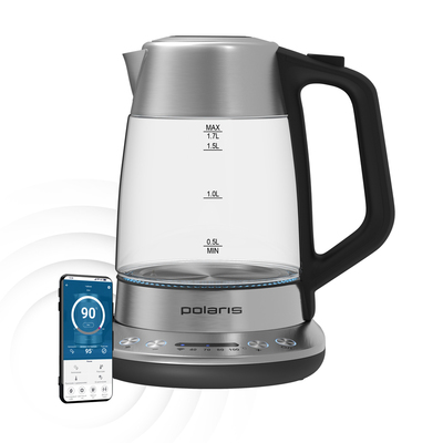 Чайник | Polaris PWK 1775CGLD Wi-Fi IQ Home (Серый)