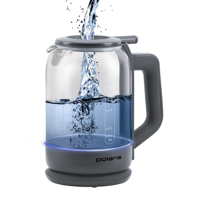 Чайник | Polaris PWK 1720CGLD Wi-Fi IQ Home (Серый)