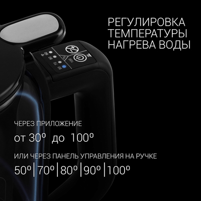 Чайник | Polaris PWK 1720CGLD Wi-Fi IQ Home (Белый)